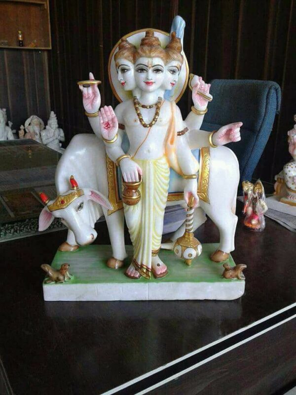 Religious Duttatrya Sculpture