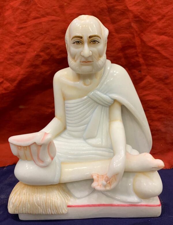 Plain Hindu Satya Sai Baba Marble Statue